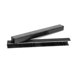 Q&Q Grapa 80 - Boîte de 10000 agrafes noires de 6 mm pour agrafeuse type 80 - Pour tapisserie, menuiserie, assemblage de meubles et bricolage