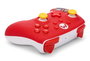 PowerA NSGP0012-01 Manette Sans Fil Rechargeable Officielle Nintendo Switch avec Design Mario, 2 Boutons Programmables, Motion Controls, Autonomie 30 Heures