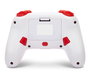 PowerA NSGP0012-01 Manette Sans Fil Rechargeable Officielle Nintendo Switch avec Design Mario, 2 Boutons Programmables, Motion Controls, Autonomie 30 Heures