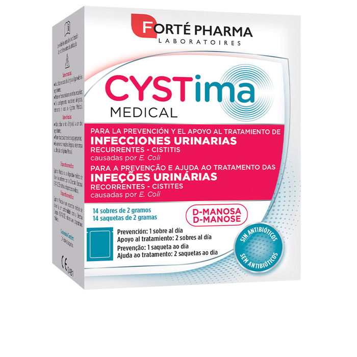 Forté Pharma CYSTIMA MEDICAL Sachets Infections Urinaires 14 Unités Forté Pharma CYSTIMA MEDICAL Sachets Infections Urinaires 14 Unités
