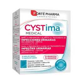 Forté Pharma CYSTIMA MEDICAL Sachets Infections Urinaires 14 Unités