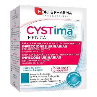 Forté Pharma CYSTIMA MEDICAL 14 sachets