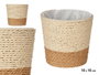 Ibergarden Macetero Cuerda 10x10 cm Marron Naturel (Set de 24)