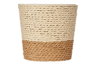 Ibergarden Macetero Cuerda 10x10 cm Marron Naturel (Set de 24)