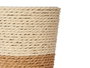 Ibergarden Macetero Cuerda 10x10 cm Marron Naturel (Set de 24)