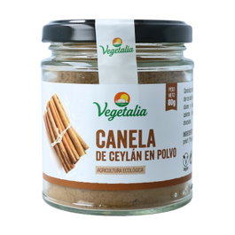 Vegetalia Cannelle de Ceylan biologique en poudre 80 g