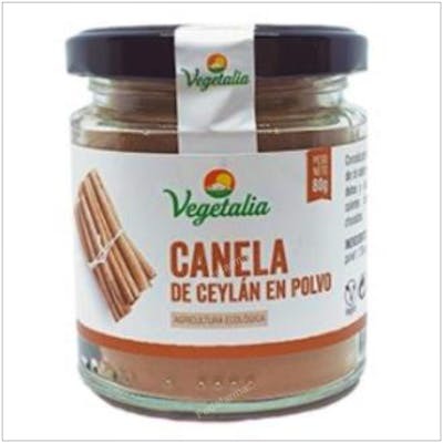 Vegetalia Cannelle de Ceylan biologique en poudre 80 g Vegetalia Cannelle de Ceylan biologique en poudre 80 g