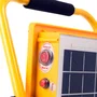 Ho-Solarfl ProyectorLED Solar 30W 6500K Lampe avec Télécommande, Batterie 3.2V/8000mAh et Panneau Solaire 6V/9W - Autonomie 8 à 36 heures