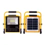 Ho-Solarfl Projecteur LED Solaire 30W, 6500K, 8000mAh, avec Panneau Solaire 6V/9W, Télécommande et Fonction Power Bank