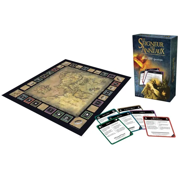 Topi Games Le Seigneur des Anneaux 1200 questions - Jeu de société - 2 à 8 joueurs - Dès 7 ans
