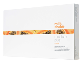 Milk Shake Moisture & More Lotion capillaire hydratante sans parabènes - Traitement profond - Lot de 12 flacons de 144 ml