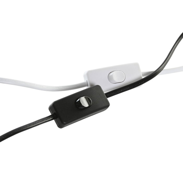 Lampe de bureau Home ESPRIT Jaune Blanc Noir 25 W 220 V (2 Unités)