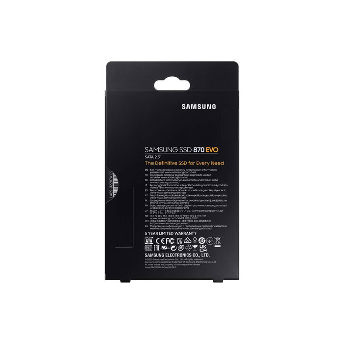 Disque dur Samsung 870 EVO 2 TB SSD Disque dur Samsung 870 EVO 2 TB SSD