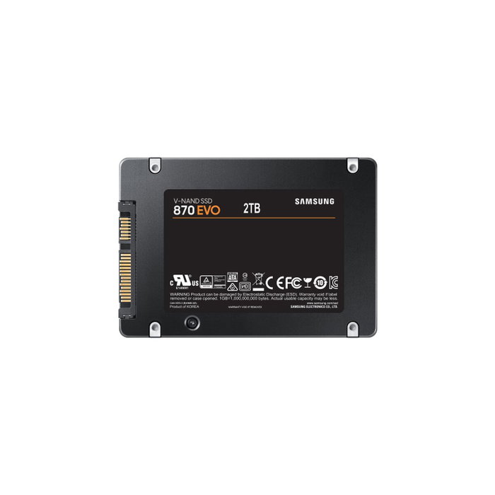 Disque dur Samsung 870 EVO 2 TB SSD Disque dur Samsung 870 EVO 2 TB SSD