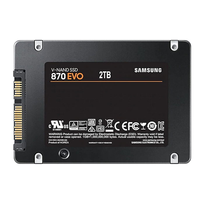 Disque dur Samsung 870 EVO 2 TB SSD Disque dur Samsung 870 EVO 2 TB SSD