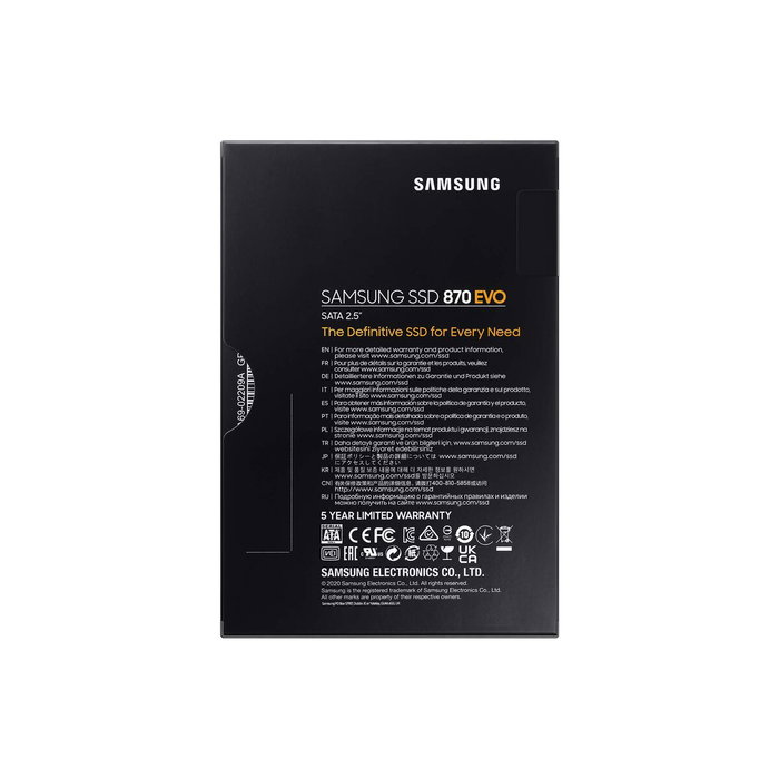 Disque dur Samsung 870 EVO 2 TB SSD Disque dur Samsung 870 EVO 2 TB SSD
