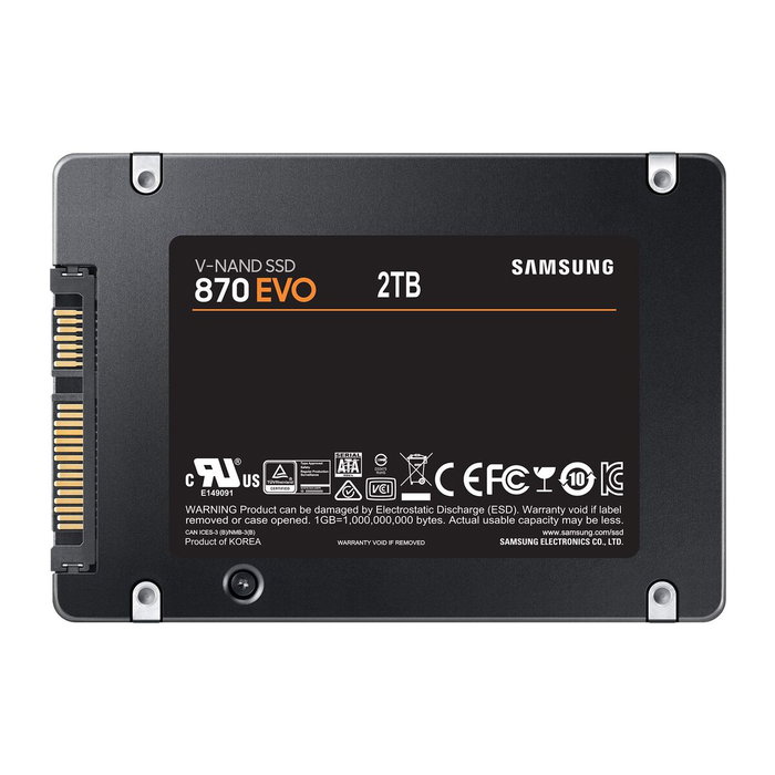 Disque dur Samsung 870 EVO 2 TB SSD Disque dur Samsung 870 EVO 2 TB SSD