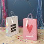 Party Time Sac cadeau en papier 27x12x38 cm