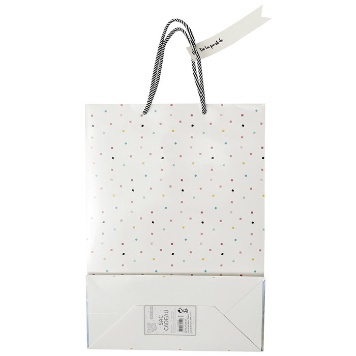 Party Time Sac cadeau en papier 27x12x38 cm