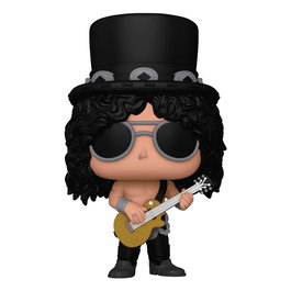 Funko POP! Figurine Guns N' Roses Slash - Figurine en vinyle de 9 cm avec boîte collector