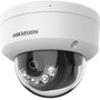 Hikvision Caméra de sécurité dôme 2 MP, 2,8 mm, Blanc