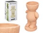 Giftdecor Figurine Homme Vase en Dolomite Teinte Tuile 19x31x15 cm (Set de 4)