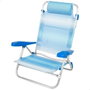 Chaise de Plage Aktive 47 x 82 x 49 cm (2 Unités)