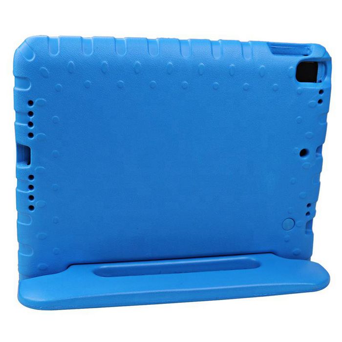 eSTUFF TUMBLE Coque de Protection Anti-Choc en EVA pour iPad 10,2'' - Poignée/Support Intégré - Bleue