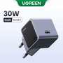 UGREEN Chargeur Secteur GaN Nexode S 30W USB-C Gris Anodisé et Noir