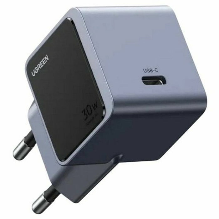 UGREEN Chargeur Secteur GaN Nexode S 30W USB-C Gris Anodisé et Noir UGREEN Chargeur Secteur GaN Nexode S 30W USB-C Gris Anodisé et Noir