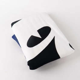 Mickey Mouse Serviette en Microfibre Noir 90 x 180 x 1 cm