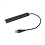 GEMBIRD Hub USB 2.0 avec 7 ports USB A, noir