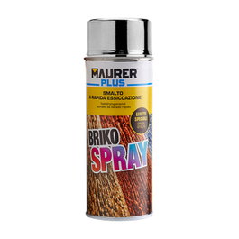MAURER Spray de peinture matele argent 400 ml