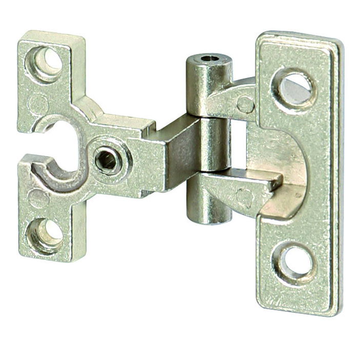 HERRAJES ALK Charnière Style Sans Goutte Ø26 Nickel HERRAJES ALK Charnière Style Sans Goutte Ø26 Nickel