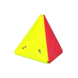 Qiyi Clover Pyraminx Stickerless - Rubik's Cube