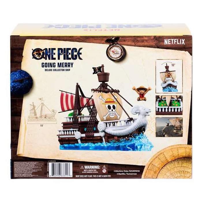 Moose Going Merry One Piece avec figurine Luffy