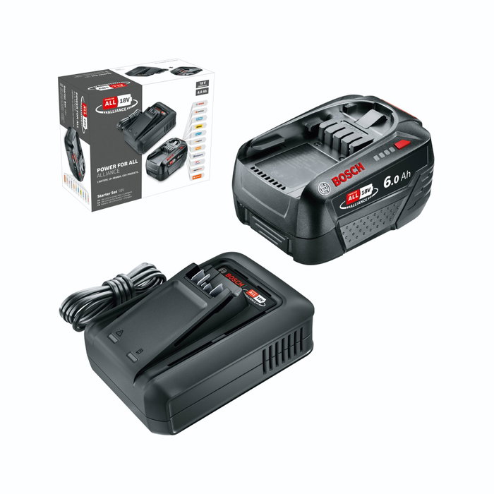 Bosch Starter Set 18V (6.0Ah + AL18-44) Bosch Starter Set 18V (6.0Ah + AL18-44)