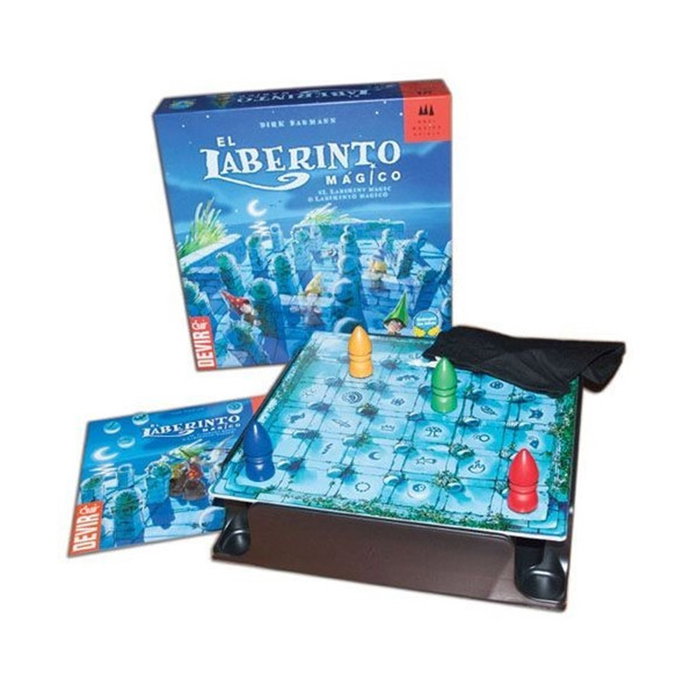 Devir Jeu de Société Laberinto Mágico, Jeu de Stratégie pour 2 à 4 Joueurs, Dès 6 Ans Devir Jeu de Société Laberinto Mágico, Jeu de Stratégie pour 2 à 4 Joueurs, Dès 6 Ans