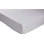 Dodo Drap Housse Coton 90x190 cm - Blanc - Coutil 32 cm - Antimicrobien 57 fils