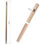 Koma Tools Manche en bois d'eucalyptus pour râteau Amr1229