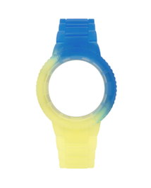 Watxandco Bracelet de montre multicolore 38mm