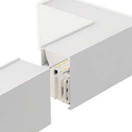 Connecteur « L » pour Luminaire Linéaire 8W 100LM/W CCT Lifud Flicker Free