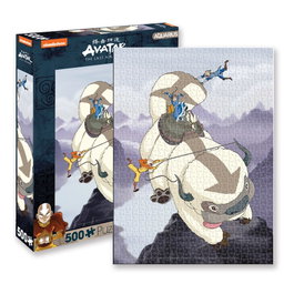 Aquarius Puzzle Avatar, le dernier maître de l'air - Appa and Gang (500 pièces)