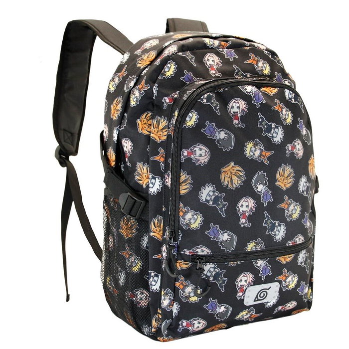 KaracterMania Mochila Urbaine Légère - Série Naruto Shippuden - 44 cm - 1 Compartiment Principal, Poches Frontales et Latérales en Filet, Bande pour Valise KaracterMania Mochila Urbaine Légère - Série Naruto Shippuden - 44 cm - 1 Compartiment Principal, Poches Frontales et Latérales en Filet, Bande pour Valise