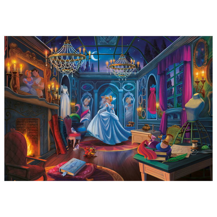 Clementoni Puzzle Ever After Disney Princesses Jasmine 500 pièces