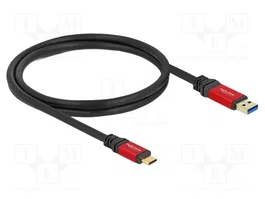 DELOCK Câble USB A vers USB C 1m noir