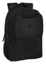 Safta Mochila - Sac à dos pour ordinateur portable 15,6 pouces Real Betis Balompie Premium, 30 x 43 x 16 cm, nylon 900D et PU, noir