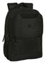 Safta Mochila - Sac à dos pour ordinateur portable 15,6 pouces Real Betis Balompie Premium, 30 x 43 x 16 cm, nylon 900D et PU, noir