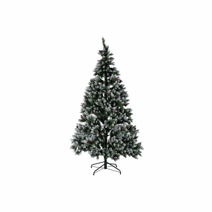 DKD Home Decor Sapin de Noël Ananas Enneigé Blanc Rouge Vert 125 x 125 x 210 cm DKD Home Decor Sapin de Noël Ananas Enneigé Blanc Rouge Vert 125 x 125 x 210 cm