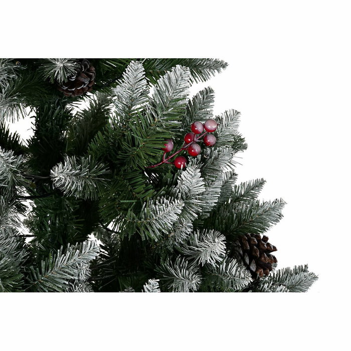 DKD Home Decor Sapin de Noël Ananas Enneigé Blanc Rouge Vert 125 x 125 x 210 cm DKD Home Decor Sapin de Noël Ananas Enneigé Blanc Rouge Vert 125 x 125 x 210 cm